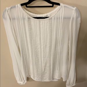 Off white long sleeve gap top size 6